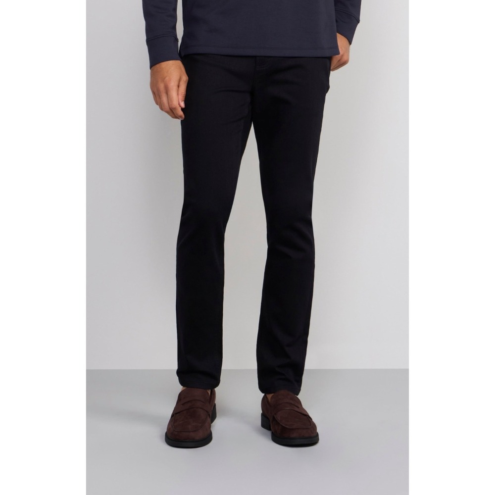 Jack Archer Anytime 5 Pocket Pants Mens Stretch Denim Chino Slim New Black 36x36